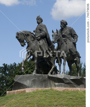 Zhovti Vody - Monument to heroes of liberation war Zhovti Vody - Monument to heroes of liberation war 74079696