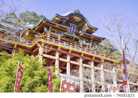 Beautiful Yutoku Inari Inari Shrine, a standard sightseeing spot in Saga Prefecture Beautiful Yutoku Inari Inari Shrine, a standard sightseeing spot in Saga Prefecture 74081825
