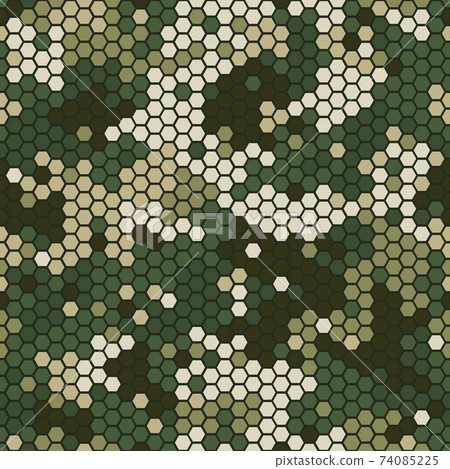 Abstract Vector Military Camouflage Background Seamless Pattern Abstract Vector Military Camouflage Background Seamless Pattern 74085225