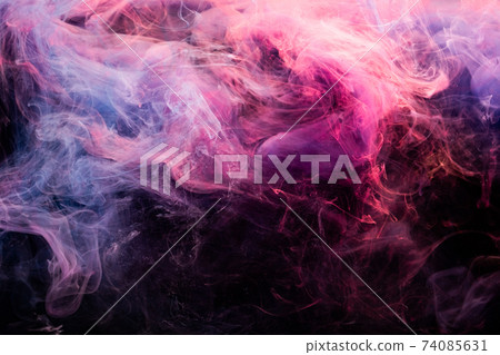 color in water art background pink violet paint color in water art background pink violet paint 74085631