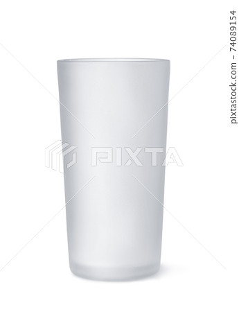 Front view of matte highball glass Front view of matte highball glass 74089154