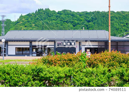 Late June Iwate Prefecture Tsukidate Station Building 74089511