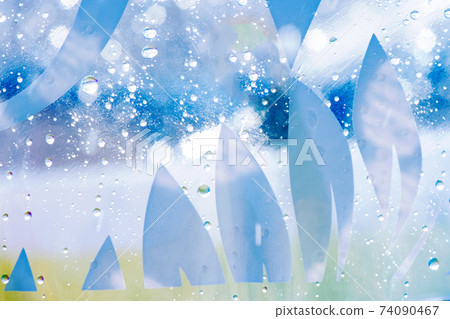 Summer color image texture background material 74090467