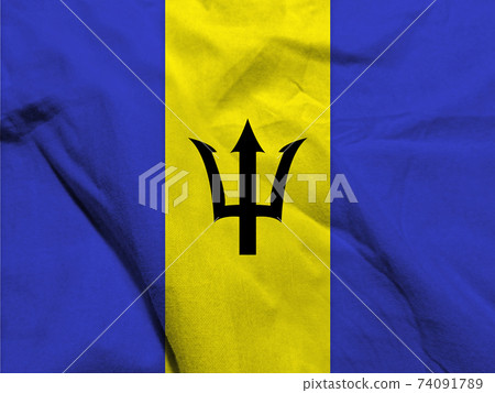 barbados flag 74091789