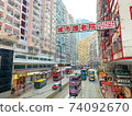 Hong Kong Island tram view 74092670