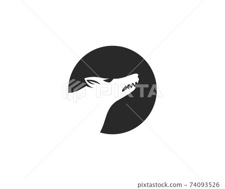 Wolf Logo vector 74093526