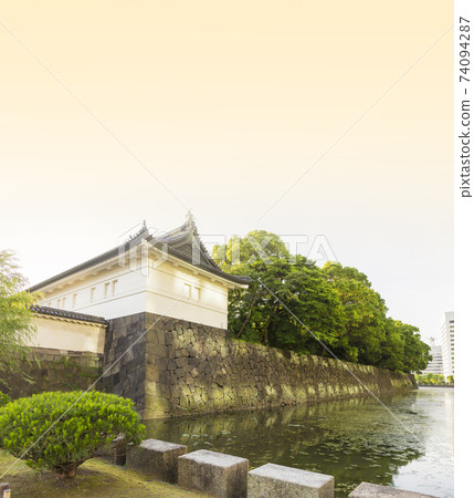 大手門江戶城門故宮東御苑前江戶城二之丸三之丸 大手門江戶城門故宮東御苑前江戶城二之丸三之丸 74094287
