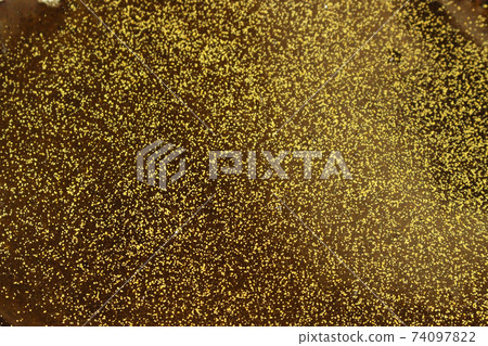 Japanese pottery gold leaf texture background 74097822