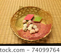 Tea ceremony Hinamatsuri dried sweets Hinaarare 74099764