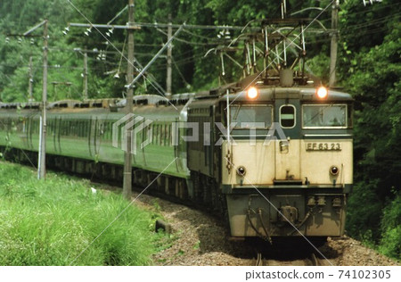 JR East EF63 + 189 series limited express Asama JR East EF63 + 189 series limited express Asama 74102305