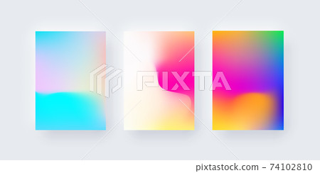 Vector Illustration Bright Abstract Pattern Background with Gradient Vector Illustration Bright Abstract Pattern Background with Gradient 74102810
