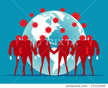 The virus of interpreters around the world The virus of interpreters around the world 74102886