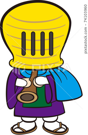 Vector illustration of Komuso 74103960