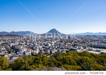 View from Marugame Castle 74106738