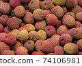 lichee, Litchi fruits, Scientific name Lichi chinensis Sonn 74106981