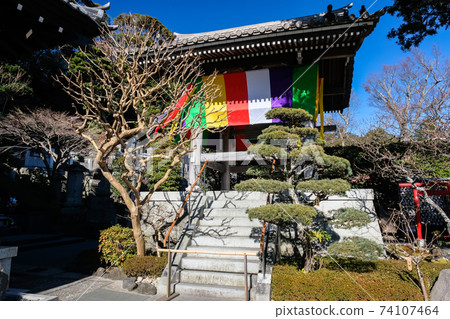 神奈川縣鎌倉市Hasedera鐘樓 神奈川縣鎌倉市Hasedera鐘樓 74107464