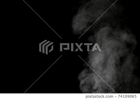 Steam, steam, steam, smoke taken on a black background Steam, steam, steam, smoke taken on a black background 74109065