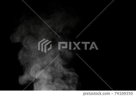 Steam, steam, steam, smoke taken on a black background Steam, steam, steam, smoke taken on a black background 74109350