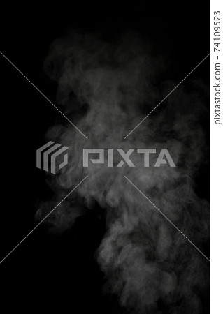 Steam, steam, steam, smoke taken on a black background Steam, steam, steam, smoke taken on a black background 74109523