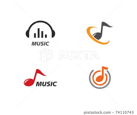 music logo music logo 74110743