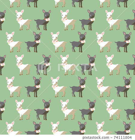 Goat and letter Goat and letter 74111804