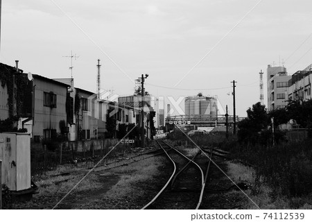 鶴見線從扇町站延伸的下車線 74112539