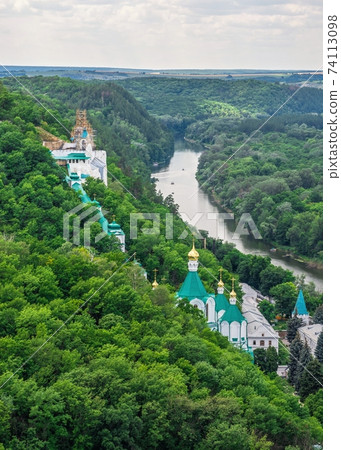 The Holy Mountains Lavra in Svyatogorsk, Ukraine 74113098