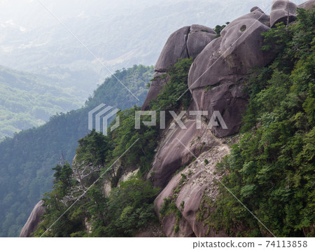 Climbing Mt. Okue, the last unexplored region in Kyushu, Miyazaki Prefecture 74113858