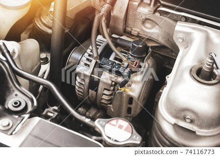 Car alternator in benzine engine Car alternator in benzine engine 74116773