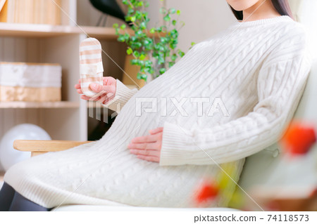 布餐巾孕婦 74118573