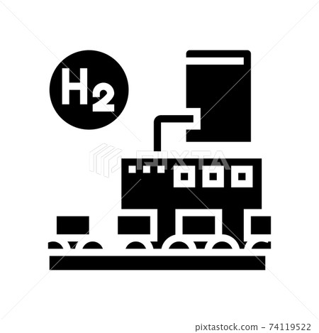 use in food industry hydrogen glyph icon vector illustration use in food industry hydrogen glyph icon vector illustration 74119522
