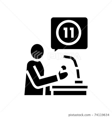 host lotto glyph icon vector illustration host lotto glyph icon vector illustration 74119634