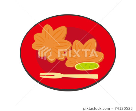 Momiji文殊矢量圖日本糖果 Momiji文殊矢量圖日本糖果 74120523