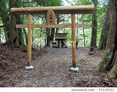 Mountain shrine Mountain shrine 74120912