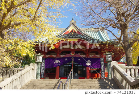 Autumn Matsuchiyama Shoten (Honryuin) [Asakusa, Taito-ku, Tokyo] 74121033