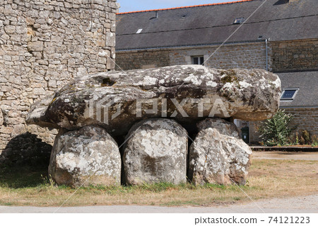 Crucuno dolmen - megalithic monument Crucuno dolmen - megalithic monument 74121223