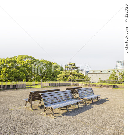 城堡遺跡江戶城城堡遺跡本丸高天石泉石垣 74122329