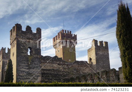 The Scaligero Castle of Lazise 74123231