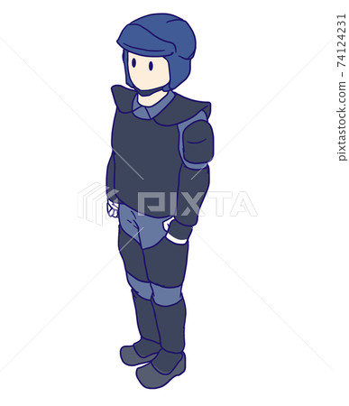Riot police member_male 74124231