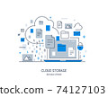 Cloud storage 74127103