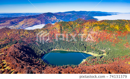St. Ana's lake, Transylvania in Romania St. Ana's lake, Transylvania in Romania 74131379