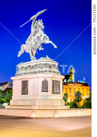 Vienna, Austria - Heldenplatz Vienna, Austria - Heldenplatz 74131500