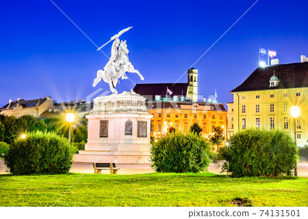 Vienna, Austria - Heldenplatz 74131501