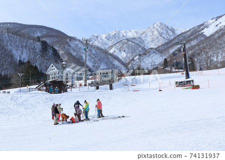 Hakuba Goryu ski resort and Omi ski slope 74131937