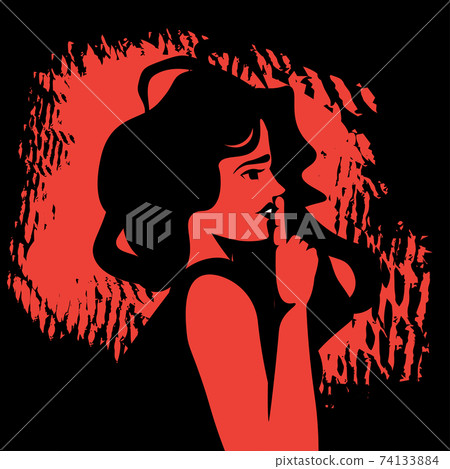 scared terrified woman stop violence and aggression concept portrait scared terrified woman stop violence and aggression concept portrait 74133884