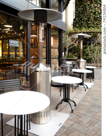 Restaurant terrace seating Restaurant terrace seating 74134804