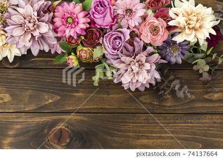 花 人造花 照片素材 圖片 圖庫