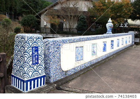 Imari, Saga Prefecture, a secret kiln village, Okawachiyama, autumn townscape Imari, Saga Prefecture, a secret kiln village, Okawachiyama, autumn townscape 74138403