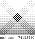 Abstract striped seamless pattern 74138540