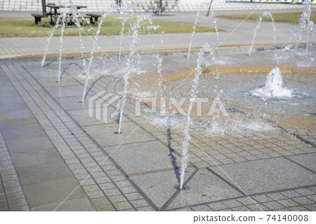 Fountain in the park Fountain in the park 74140008